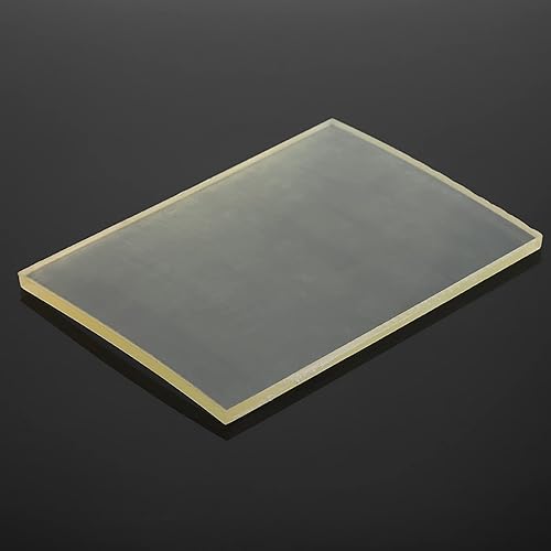 Miniatura 3 de Ejoyous Almohadilla de perforación de cuero para manualidades, material de poliuretano, 7.87 x 5.91 x 0.31 pulgadas, blanco, rectangular, absorbe