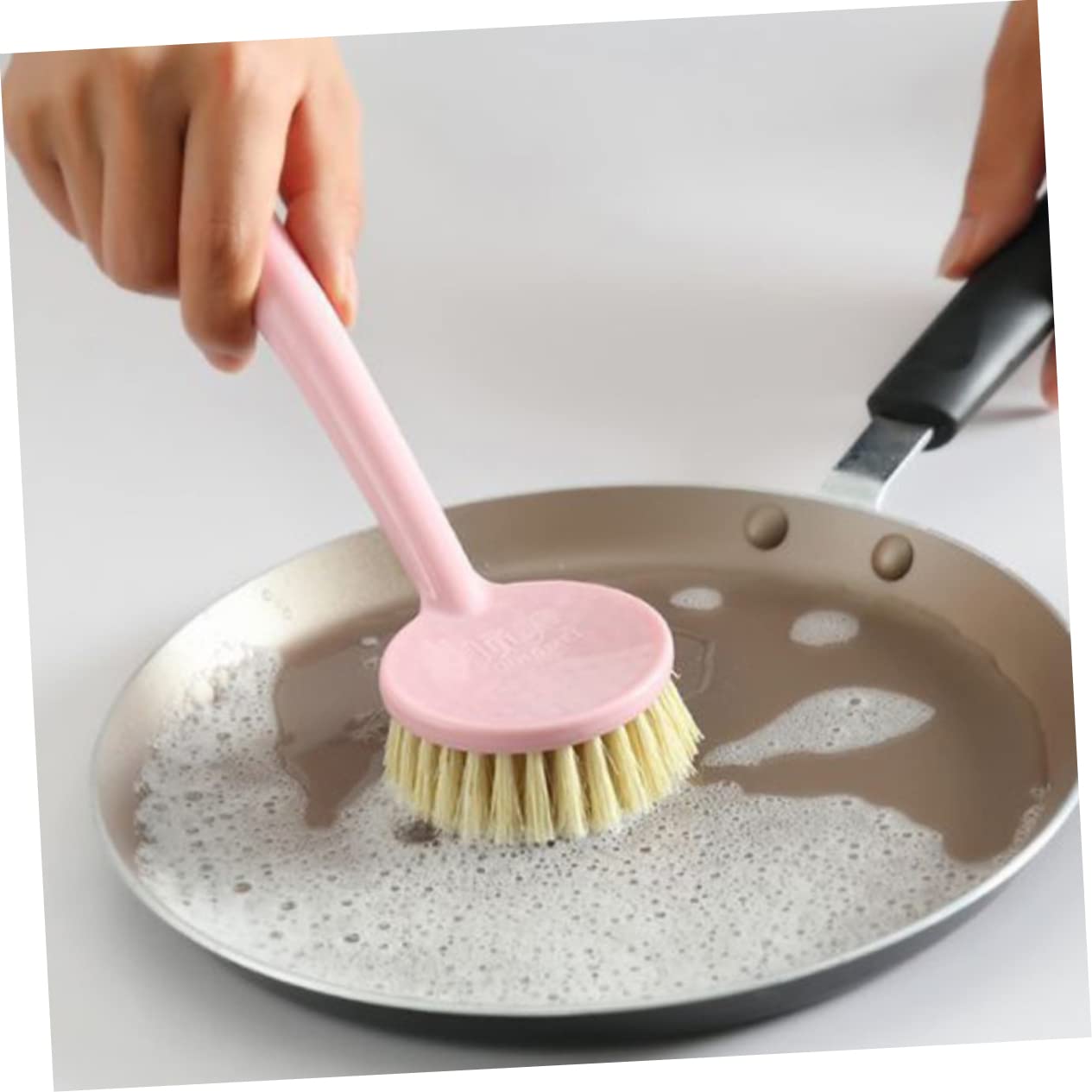 FRCOLOR 3 Juegos Cepillo De Cocina Cepillo para Lavar Platos De Plantas De Lavado Limpiador De s De Cocina De Olla De Lavado De Limpieza 2 Piezas * 3