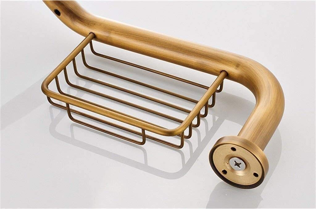 Asidero para bañeras y duchas, en ángulo para bañeras y duchas, Barra de Agarre de Seguridad Curva de Acero Inoxidable para baño, Montaje en Pared, Mango Antideslizante, Soporte de Inodoro para