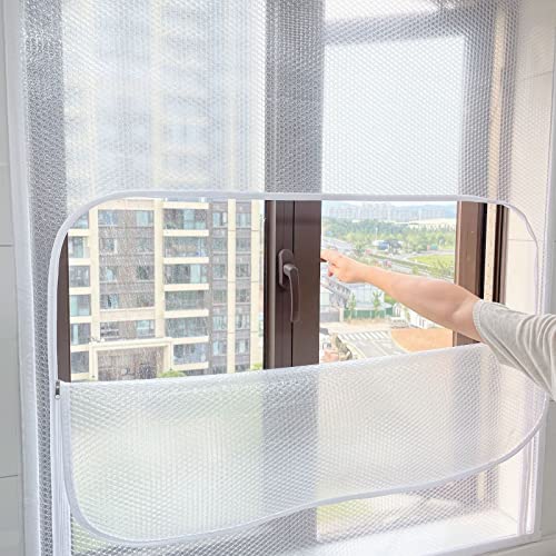 Cortina con aislamiento térmico para ventanas kit magnético antifrío