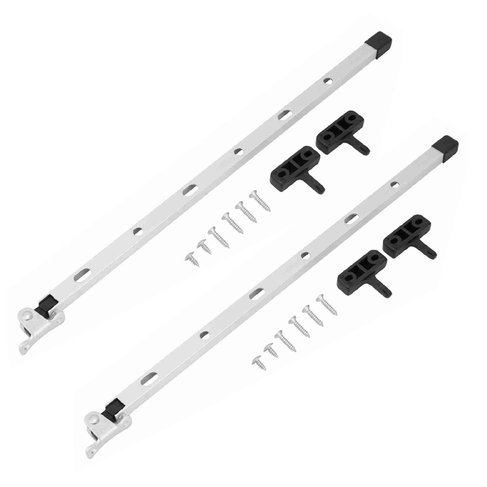HERCHR 2PCS Gewächshaus Fensteröffner, Manuelle Aluminiumöffner Stay Kit Dachentlüftungsöffner Für Die Gartenarbeit, Fensterfeststeller, Fensterheber Gewächshaus