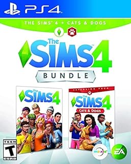 The Sims 4 Plus Cats & Dogs Bundle - PlayStation 4