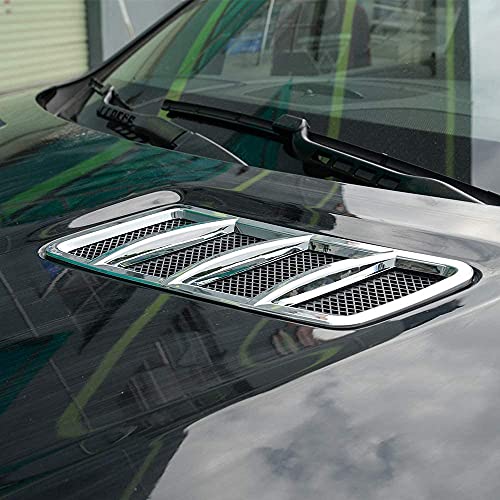 for Mercedes Benz ML GL GLE GLS 2013-2017 ABS Car Engine Roof Hood Trim Sticker Car Accessories (Silver)