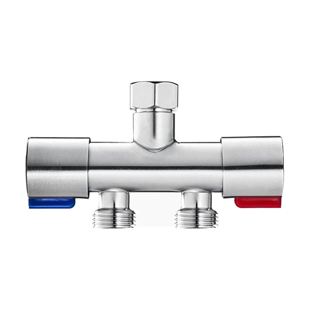 Amazon.co.jp: 蛇口 二股分岐蛇口コネクター水道 蛇口分岐 2方向