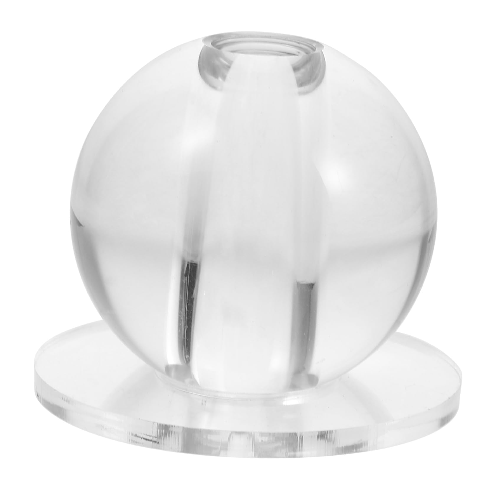 BESPORTBLE Transparent Billiards Training Ball for Stroke Correction Portable Snooker Technique Trainer Tool for Professional Players Comprehensive Practice with Visual Feedback