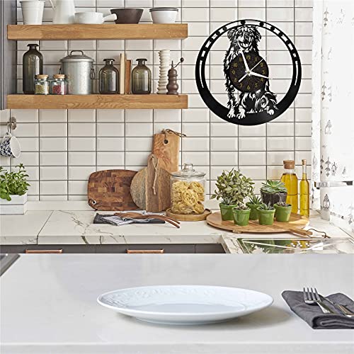 Décor mural art moderne Bouvier Bernois horloge vinyle grand format - 5