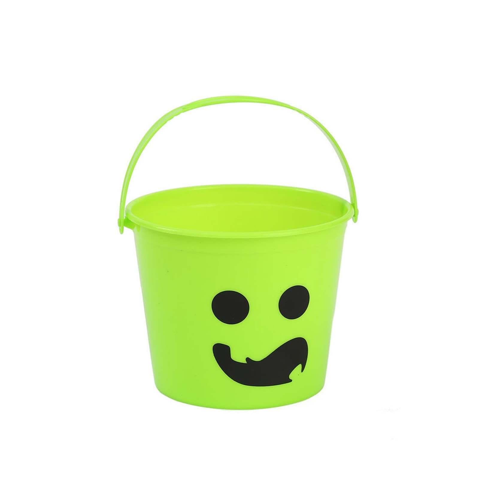 SZAJDSNMURB Pumpkin Candy Basket, PP Halloween Candy Bucket with Handle