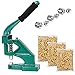 Yescom 3 Dies #0/2/4 Hand Press Eyelet Grommet Machine Heavy Duty Hole Punch Tool Kit