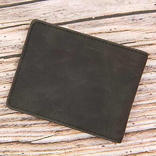 Gifts for him,Men's Billfold and Passcase Wallets, Durable Bifold Wallets, Available in Leather and Canvas Styles (style01)3