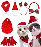 💖 [Fiesta de Navidad]: viste a nuestros lindos gatos o perros con disfraces de Navidad, déjalos disfrutar de la fiesta de Navidad con nosotros, ¡toca música y rockea!