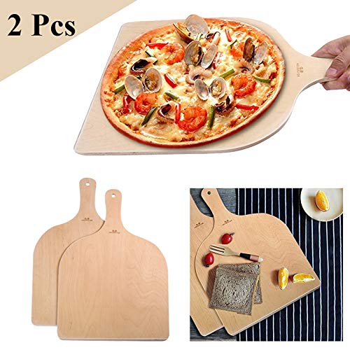Pizzapfannen Holz Pizza Paddle Patel Pizza Schaufel Peel Schneidebrett Küche Pizza Bodenplatte Bakeware Gebäck Werkzeuge Zubehör 88 (Color : KT047)