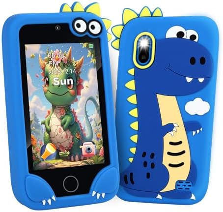 Kids Cell Phone Toy, Educational Learning Smart Phone for Toddlers Ages 3-10 with 3.97