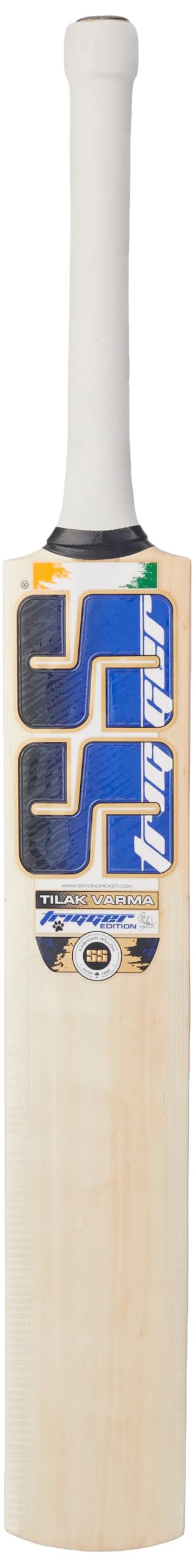 SS Players Size-6 KW Cricket Bat, 1000 Grams, Short Handle for Men, Premium Willow for Leather Ball, Lightweight, Strong Grip, Shock Absorption, Ideal for Professional Players-image-11