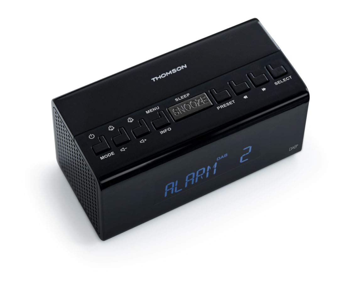 Radiosveglia Dab + FM (Cr50dab) Display Lcd. Funzioni Sleep, Snooze E Nap.