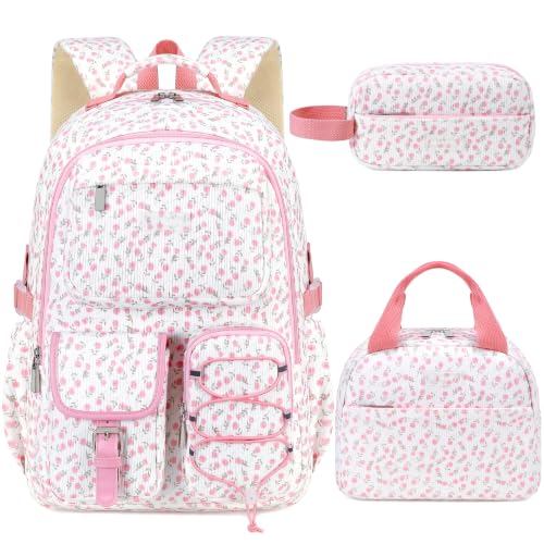 AO ALI VICTORY Mochila para laptop, rosa, Large, Lazer