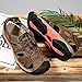 Imagen de Topwolve Sandalias Deportivas para Hombre Verano Exterior Senderismo Zapatos Transpirable Peso Ligero Cuero Sandalias de Playa Trekking Casual Antideslizantes Zapatos de Montaña