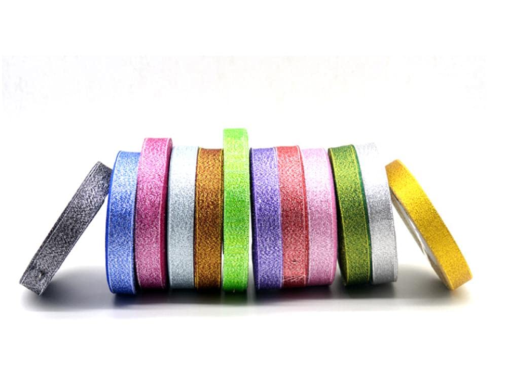 Ribbons For Gift Wrapping Ribbon For Fabric Satin Ribbons 22 M / 1 Rolka Diy Kolorowe Tkactwo Srebrny Cebula Pasek Prezent Pudełko Ciasto Pudełko Opakowań Dekoracja Wstążka-15Mm Czarny 001 [2 Woluminy