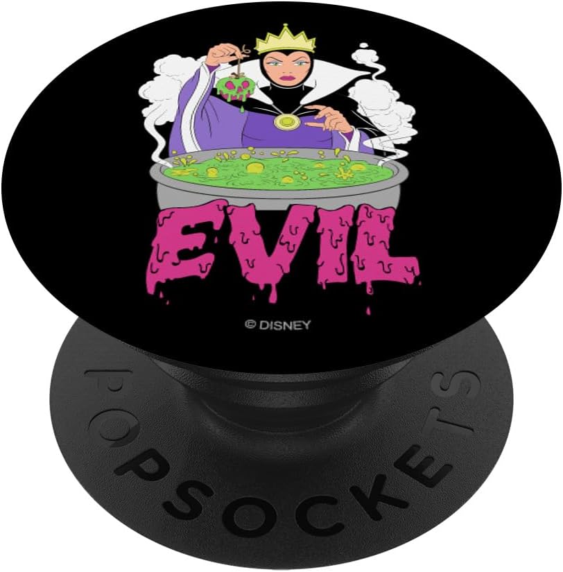 Disney Villains Evil Queen Grime Art PopSockets MagSafe PopGrip for iPhone