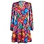 Red&blue Floral Red&blue Floral
