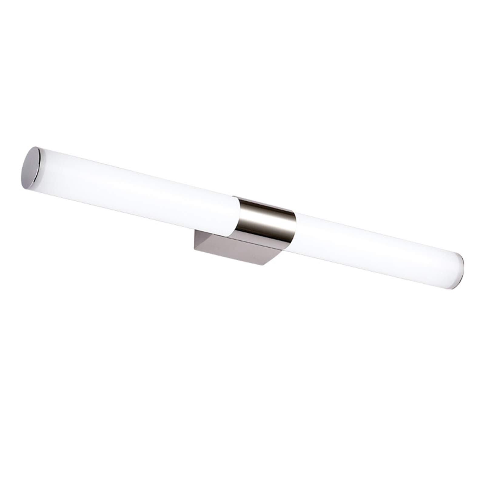 JHDUID LED Vanity Lights Mirror Front Light Modern Stainless Steel Bathroom Light Fixtures Bath Wall Lamp Make-up Mirror Front Light Lighting Fixture 8W/24W,White Light,16W/31in