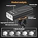 EBUYFIRE Rechargeable Bike Lights Set, 3000 Lumens Bike Headlight 【Upgrade Mount】,Super Bright Headlight Front Lights,5 Light Mode Fits All Bicycles, Mountain,Road (3 LED with rechargeable taillight) EBUYFIRE Rechargeable Bike Lights Set, 3000 Lumens Bike Headlight 【Upgrade Mount】,Super Bright Headlight Front Lights,5 Light Mode Fits All Bicycles, Mountain,Road (3 LED with rechargeable taillight)