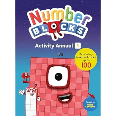 Numberblocks Activity Annual 3: Perfect for Fans of the Numberblocks Series! Filled with Puzzles, Games and Quizzes, Ideal for Early Learning