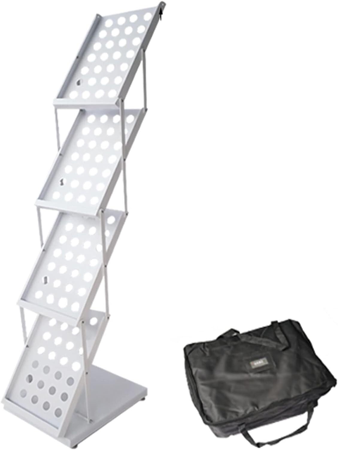 Porte-revues portable pliable pour ranger les magazines sans encombrer