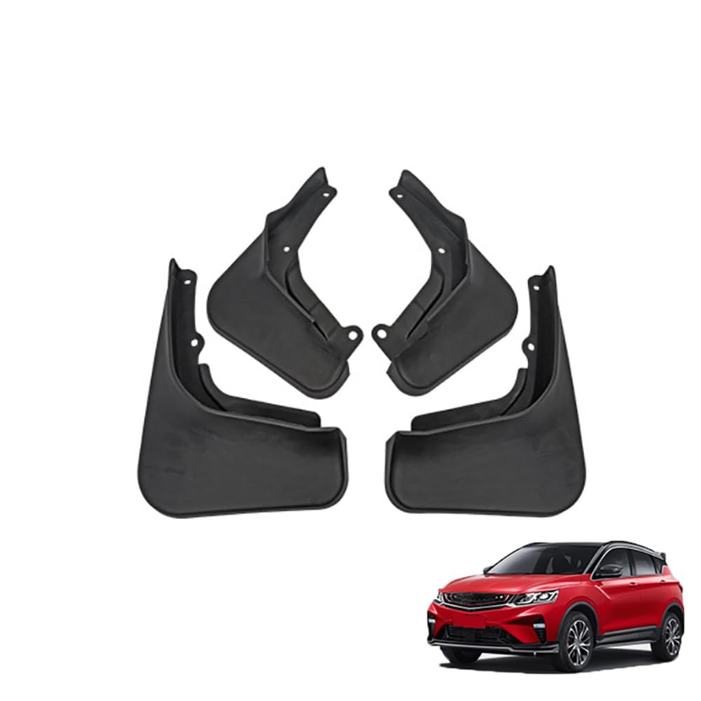 Amhvmu Normal 4Pcs Mud Flaps For Geely Binyue Sport 2018-2020
