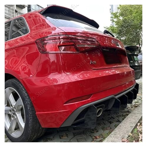 Aileron de coffre de toit style requin finition sport premium pour Audi A3 S-Line 8V