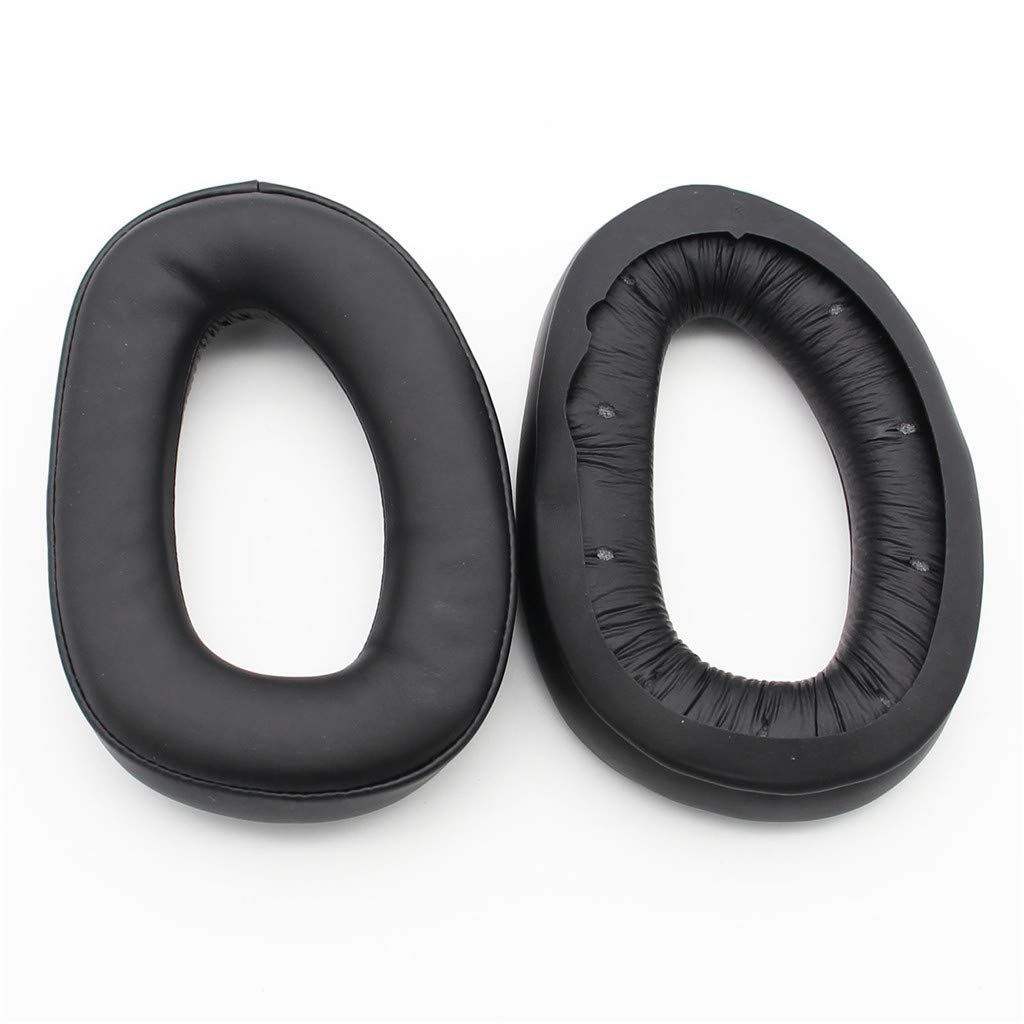 Ersatz-Ohrpolster Für Sennheiser GSP 350, 300, 301, 302, 303 – Schwarz, Aus Leder & Schaumstoff, Atmungsaktiv