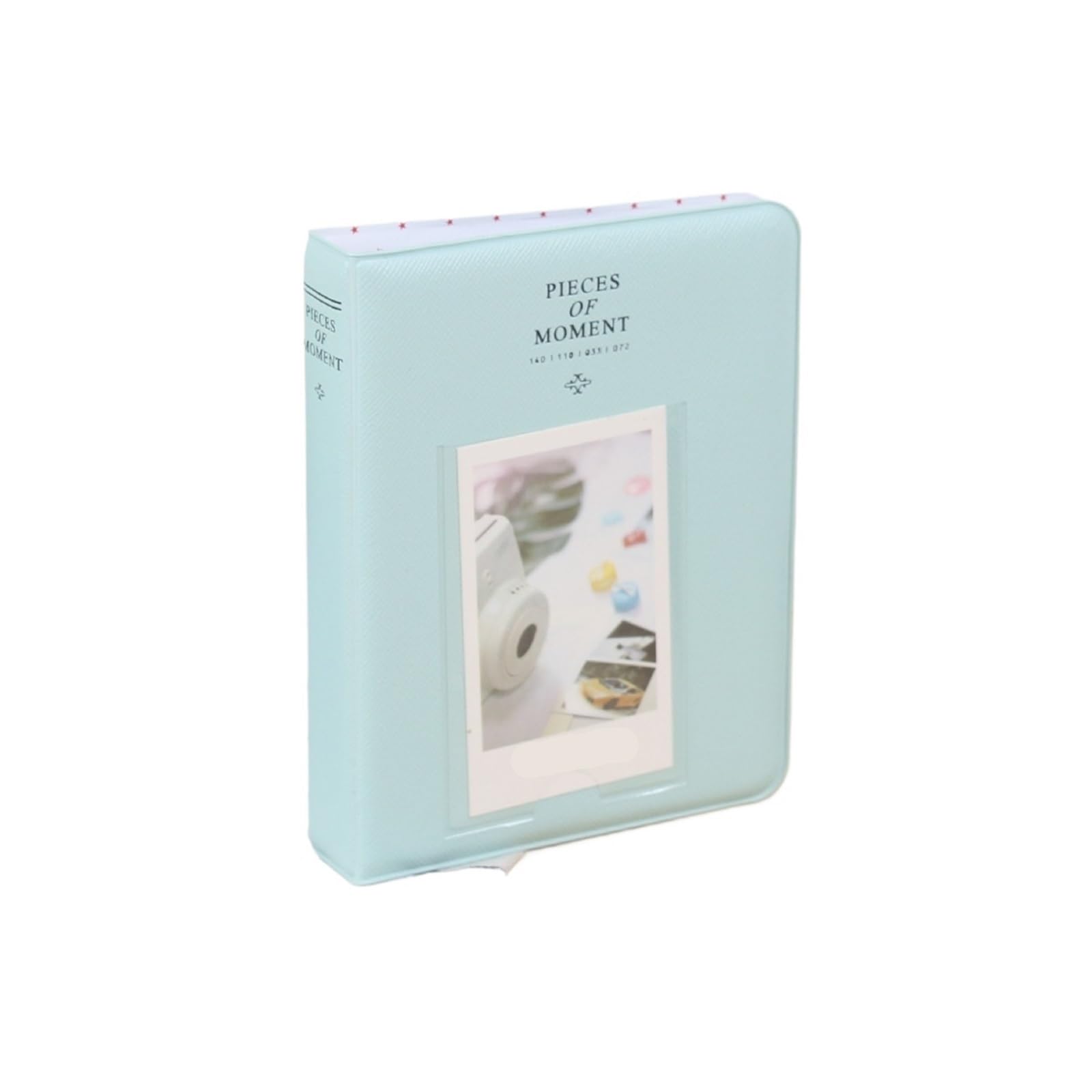 128 Pockets Photo Album Kpop Card Ticket Holder Memory Book for Family Anniversary(Color 1)