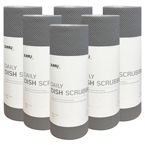 Jumuk Supplies Daily Dish Scrubber Sheet Non-Scratch Household Disposable Cleaning