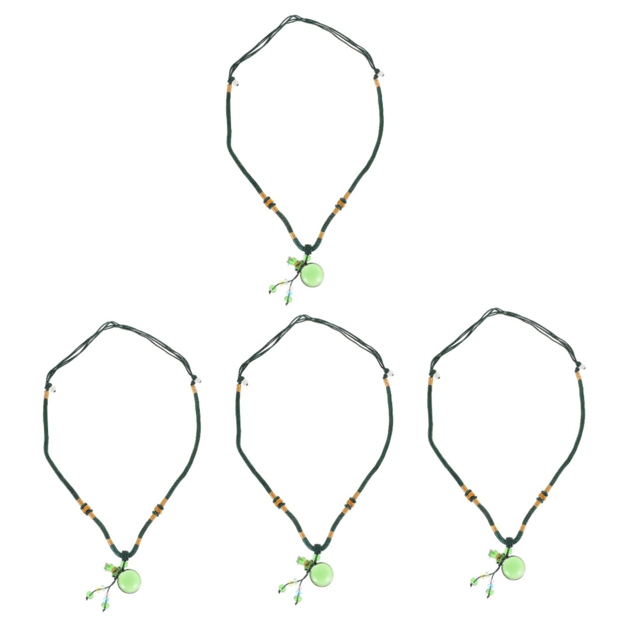 LIFKOME collana bottiglia di olio essenziale ciondolo per collana di oli essenziali catena del medaglione del profumo contenitori collana decorativa per aromaterapia bicchiere