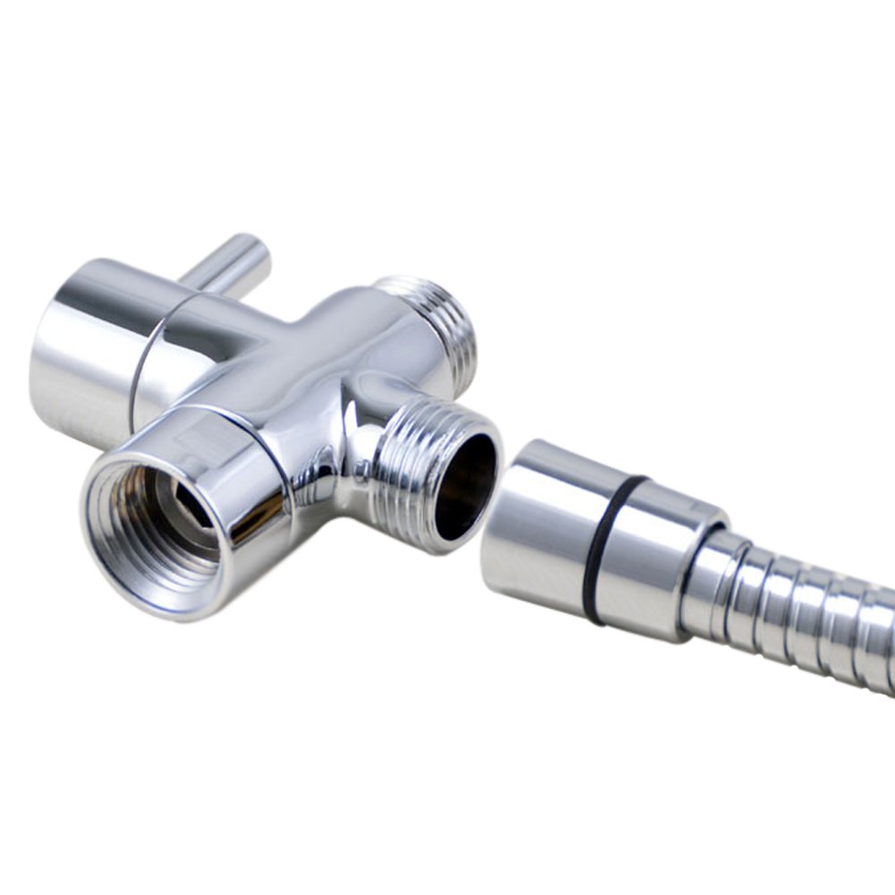 Sumnacon 1/2 inch IPS Brass Shower Arm Diverter Valve 2Way Shower