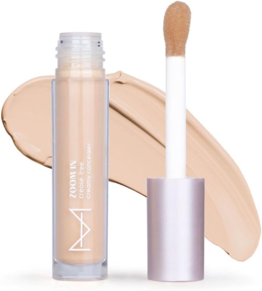Zoom In Concealer For Face Makeup | Full Coverage Concealer | Anti-Crease Pro Concealer Matte Stick For Dry Skin | Smoothing & Hydrating Liquid Concealer | 6 Ml | Lm01