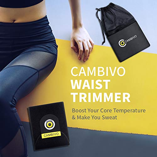 Bauchweggürtel Cambivo für Herren und Damen, verstellbarer Waist Trainer