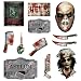 12-piece Bloody Asylum Paper Cutouts Valuepack
