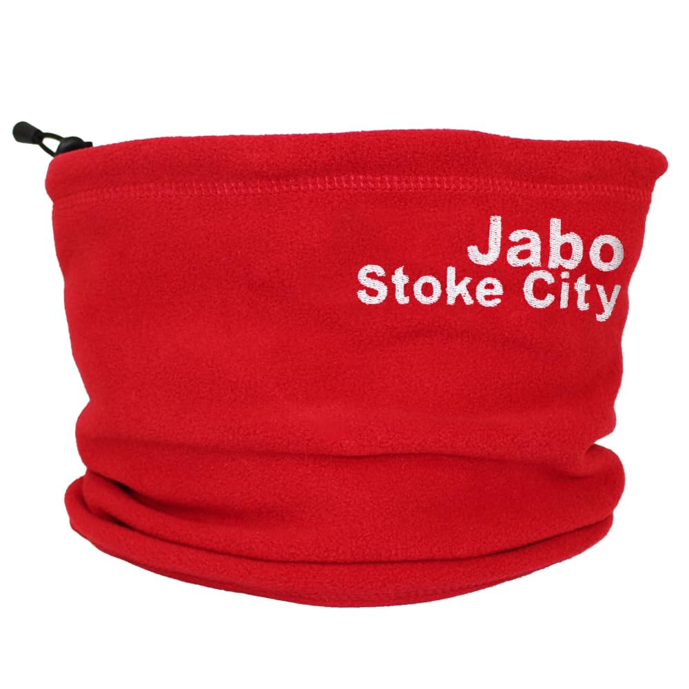 TeddyT's Personalised Sports Training Thermal Fleece Toggle Red Snood