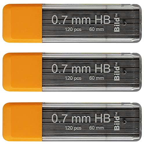 Bild Premium 0.7 Mm Mechanical Pencil Lead Refills (Hb, 0.7 Mm) #TOP4