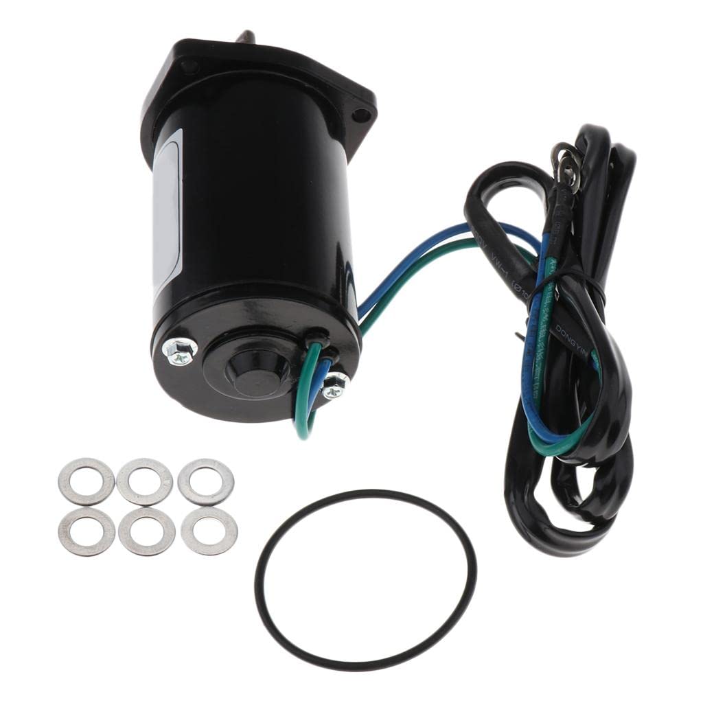 Harilla Trim Motor de Inclinación Unidad Motor de Elevación Recambio Eléctrico Durabilidad Adecuado para Botes 40-100HP Reparación Técnica Navegación