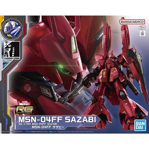 BANDAI Gundam Side-F Limited Item RG 1/144 MSN-04FF SAZABI