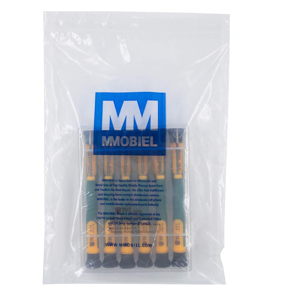 MMOBIEL Zestaw magnetycznych wkrętaków Torx - T2 T3 T4 T5 T6 T8-12 szt. zestaw śrubokrętów kompatybilny z iPhone, iPad, MacBook Pro/Air, laptopem, tabletem i innymi - zestaw naprawczy