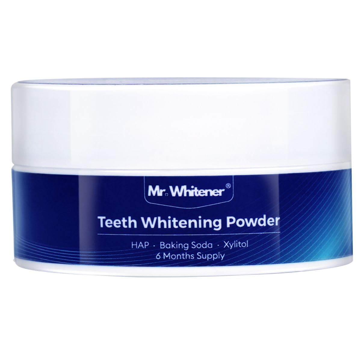 Teeth Whitening Powder 30g Toothpaste Whitening Powder 6 Months Supply Dentist-Approved Enamel-Safe Tea Coffee Wine Smoking Yellow Tooth