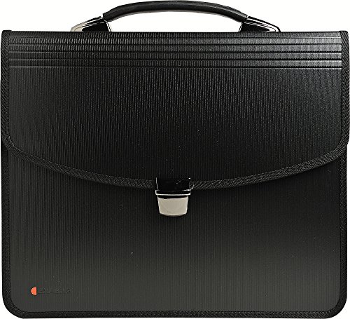 Exacompta - Réf. 59144E - 1 Exabag - valisette avec poignée Exactive - en polypropylène - dos 60 mm - 2 compartiments - dimensions 36 x 30 x 8 cm pour A4 - couleur noir