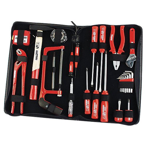 Mannesmann M29055 24 Piece Universal Tool Case College Style, Other, 37.5 x 24 x 7.5 cm - Image 2