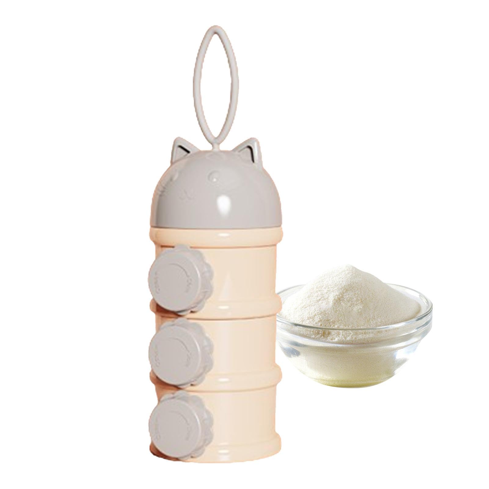 TOPINCN Portable Cartoon Bébé Lait Poudre Formule De Distributeur Côté