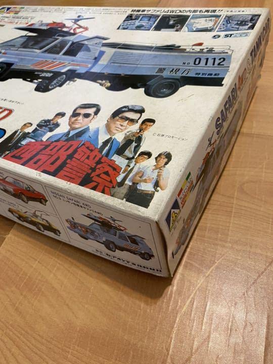 Amazon.co.jp: 西部警察プラモデル サファリ4WD &タンクカー アオシマ