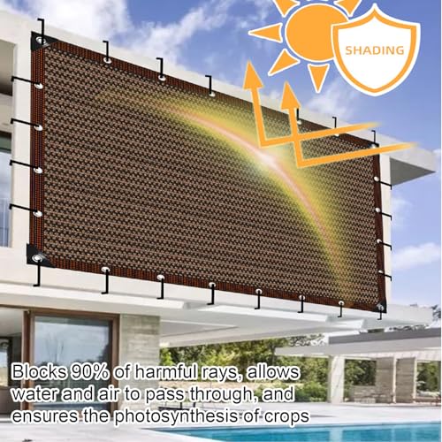Filet d'ombrage imperméable isolant thermique contre la chaleur