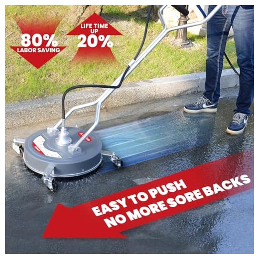 WOJET 18” Pressure Washer Surface Cleaner