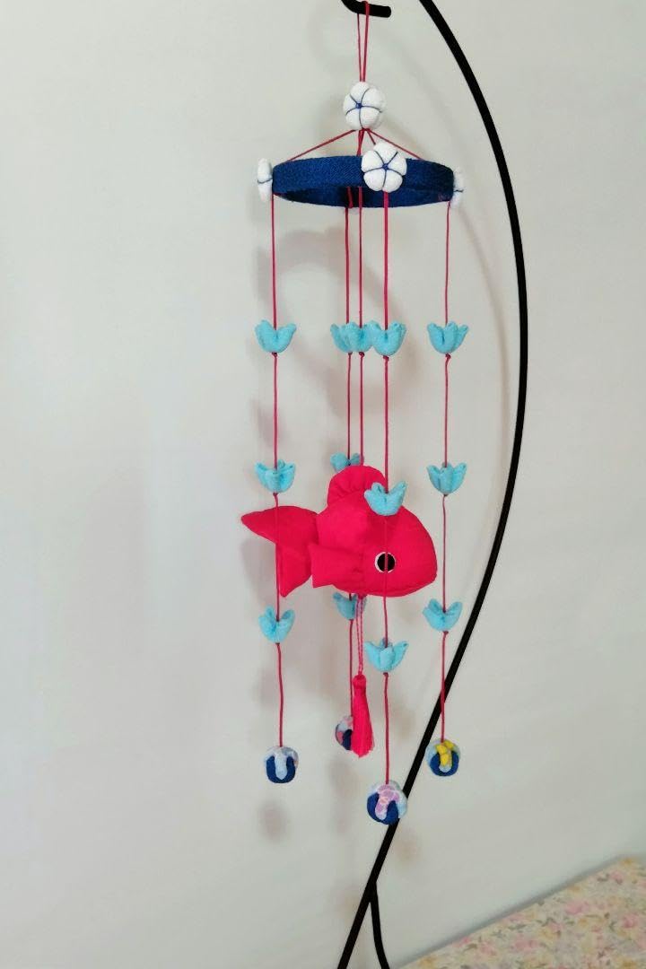 Amazon.co.jp: ハンドメイド 夏の吊るし雛 金魚の吊るし飾り